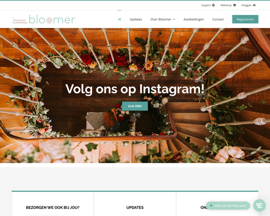 Bloemengroothandel Bloomer Logo