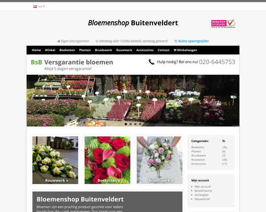 Bloemenshop Buitenveldert Logo